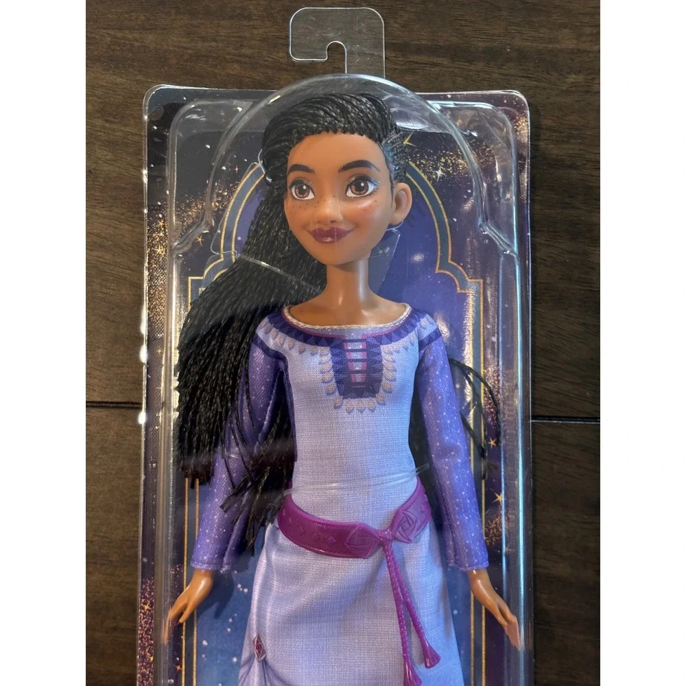 Disney Wish Asha of Rosas Fashion Doll Mattel HPX23 Purple Dress New